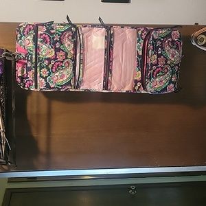 Vera Bradley hanging make up bag